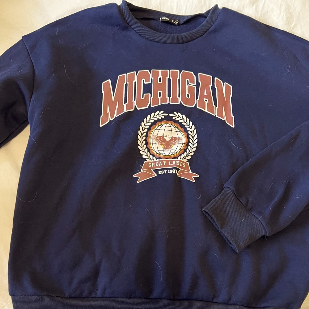 SHEIN Michigan Sweatshirt